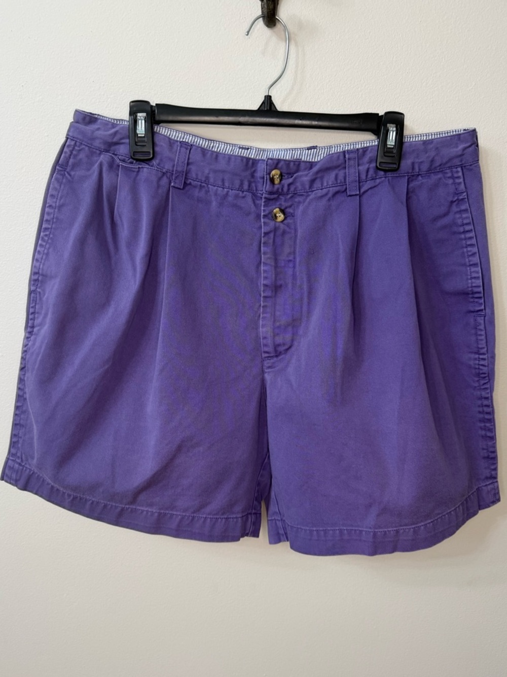 Christian Dior Monsieur Purple Shorts Men’s Size 38 Cotton Classic Prepp